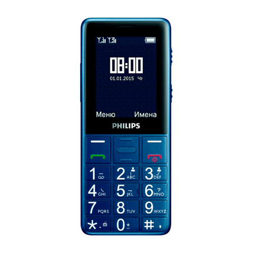 Телефон Philips E311, Navi Blue фото 