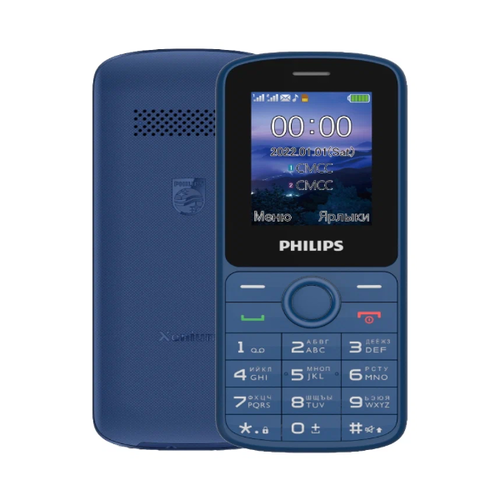 Телефон Philips E2101 Xenium Blue фото 