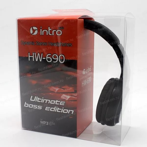 Наушники Intro HW-690 накладные Black фото 