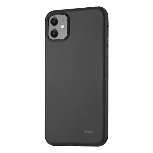 Накладка силиконовая uBear Super Slim Case iPhone 11 Black фото 