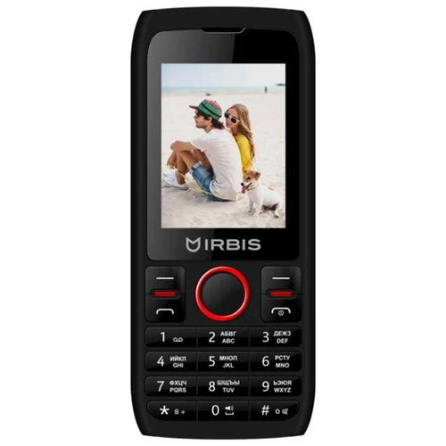 Телефон Irbis SF52R Black Red фото 