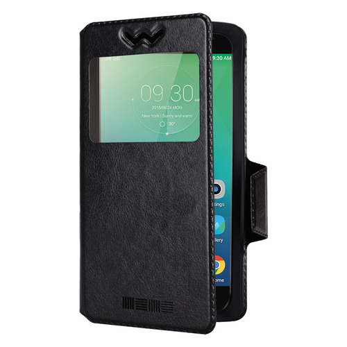 

Чехол-книжка IS W-Case р96 универсальный 4,2"-4,5" чёрный