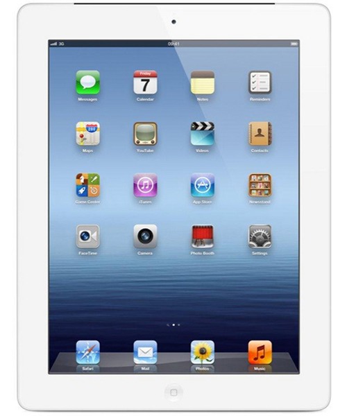 Планшет Apple iPad 3 WI-FI+4G(+3G) 64Gb (Apple A5X/9.7"/64Gb)A1430 White фото 