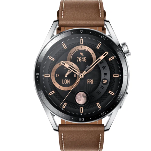 Умные часы huawei watch gt 3 46mm classic (jupiter-b19v) brown как ...