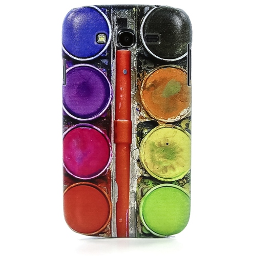 

Накладка пластиковая QRCase на Samsung I9082 Краски N148B