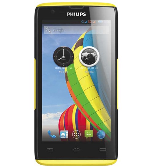 Телефон Philips W6500 Yellow фото 