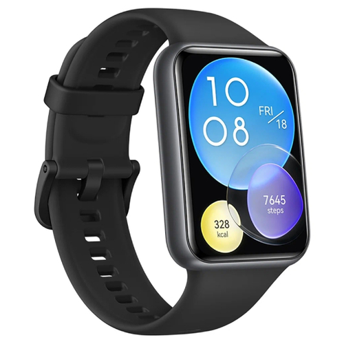 Умные часы huawei watch fit 2 (yoda-b09s) black как новый купить за ...