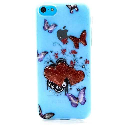 

Накладка силиконовая iPhone 5C Butterfly (DJ)