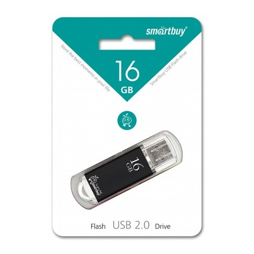 USB флешка SmartBuy V-Cut (16Gb) Black фото 