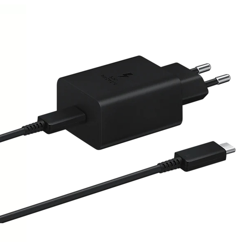 СЗУ Samsung EP-T4510XBEGRU Type-C+кабель Type-C 45Вт Power Delivery Black фото 
