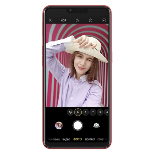 Телефон Oppo CPH1803 A3s Red фото 
