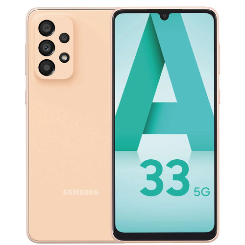 Телефон Samsung A336E/DSN Galaxy A33 128Gb Ram 8Gb 5G Peach фото 