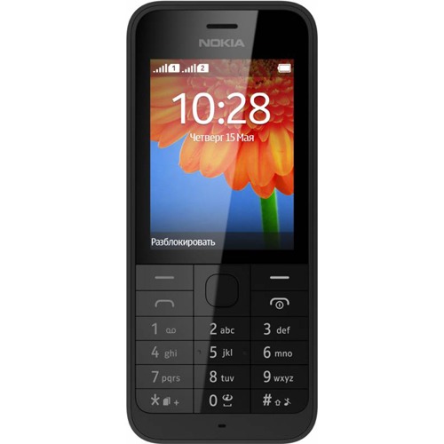 Телефон Nokia 220 Dual sim Black фото 