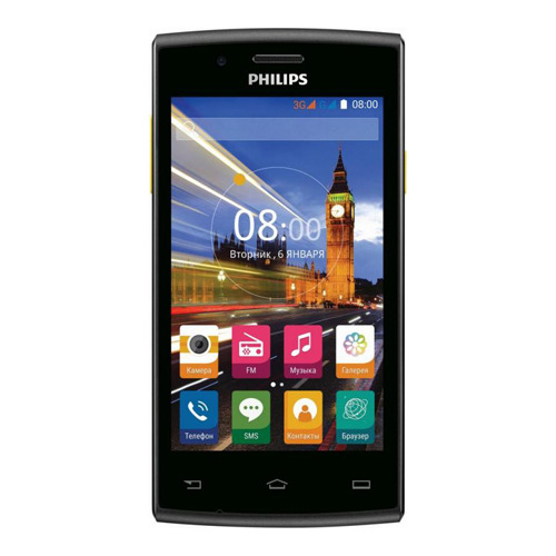Телефон Philips S307 Black Yellow фото 