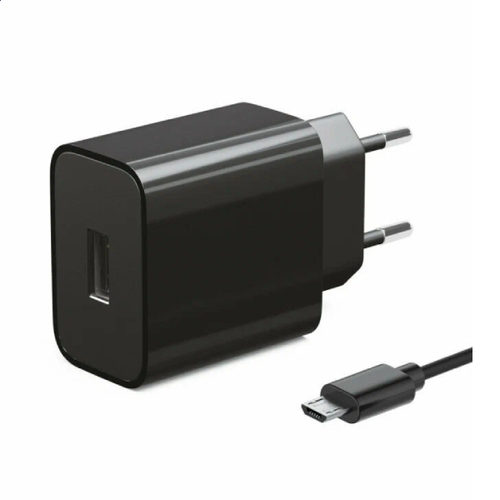 СЗУ Maverick USB (1.2A)+ кабель micro USB Black фото 