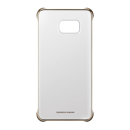 

Накладка пластиковая Samsung Clear Galaxy S6 Edge+ EF-QG928CFEGRU Gold