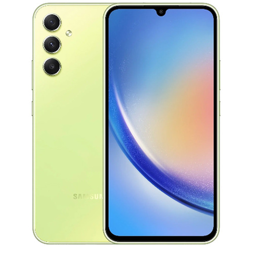 Телефон Samsung A346E/DSN Galaxy A34 128Gb Ram 6Gb 5G Awesome Lime фото 