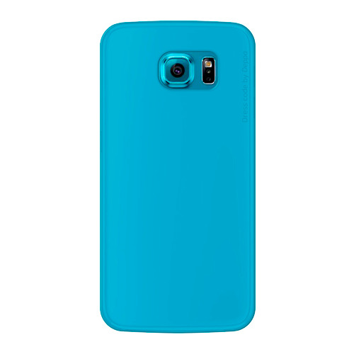 

Накладка пластиковая Deppa Sky Case Samsung Galaxy S6 0.4mm Cyan