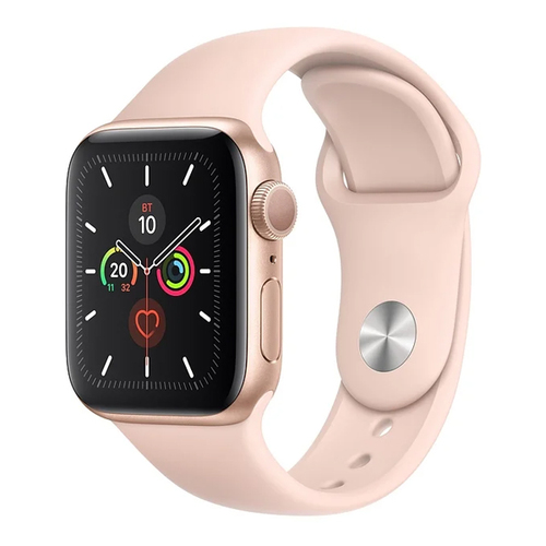 Умные часы Apple Watch Series 5 40mm Aluminum Case with Sport Band Rose Gold фото 