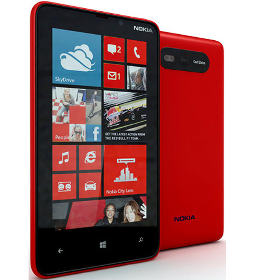 Телефон Nokia 820 Lumia Red фото 