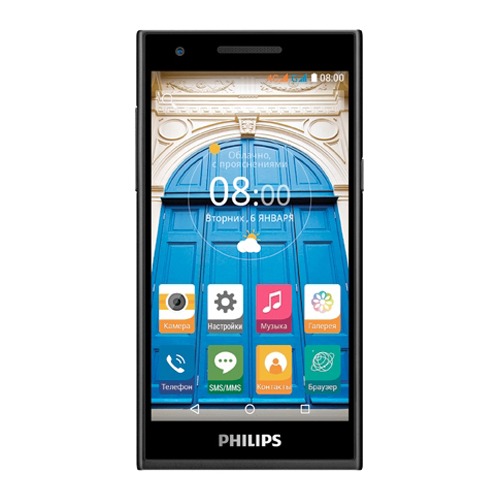 Телефон Philips S396 Black фото 