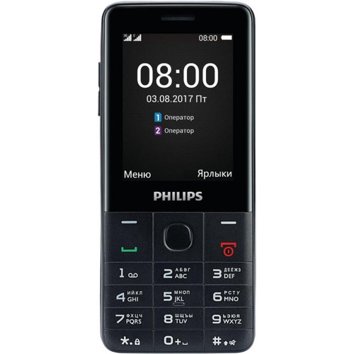 

Телефон Philips E116 Black