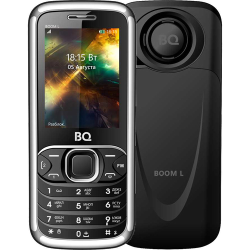 Телефон BQ BQM-2427 BOOM L Black фото 