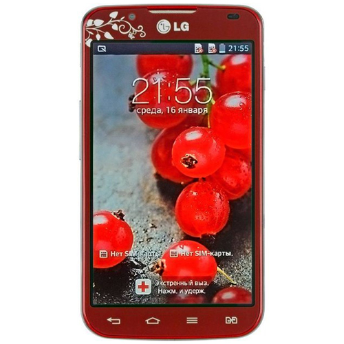 Телефон LG P715 Optimus L7 II Dual Red фото 