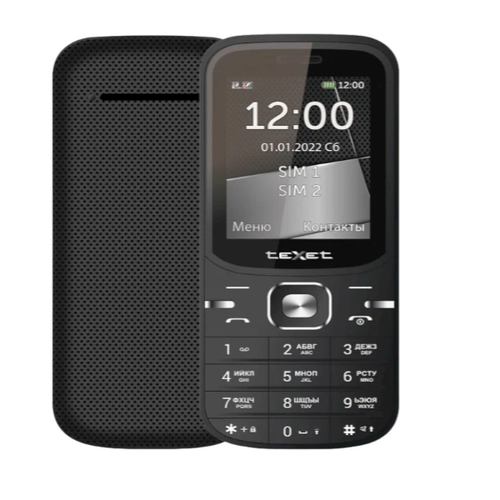 Телефон Texet TM-219 Black фото 