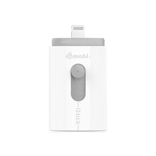 

Флешка на iPhone 8 гб белая USB 2.0/8-pin, PQI Gmobi iStick