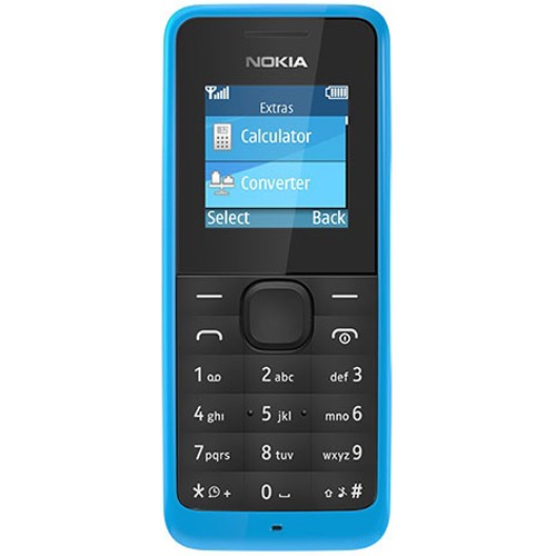 Телефон Nokia 105 Cyan фото 