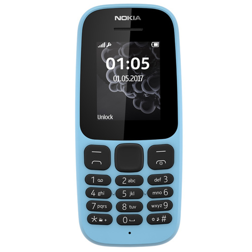 

Телефон Nokia 105 (2017) Blue