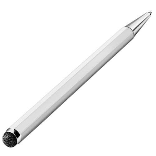 Стилус-ручка Deppa Duo емкостной белый фото 