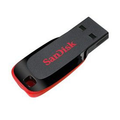 USB флешка SanDisk Cruzer Blade (16Gb) Black фото 
