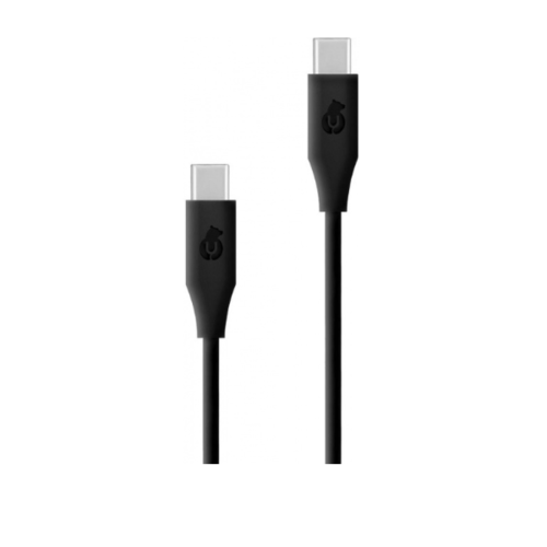USB кабель uBear Life USB-C/USB-C 60W 1.2м Black фото 