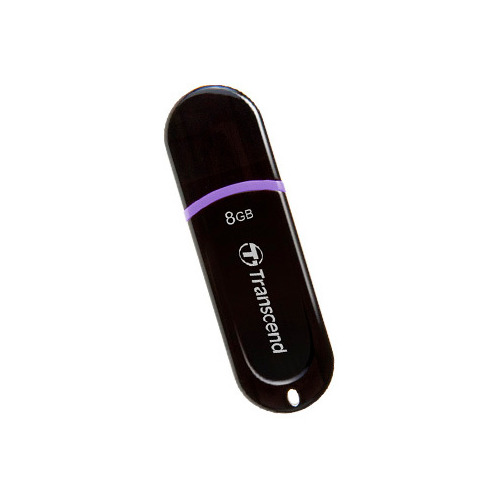 USB флешка Transcend JetFlash 300/V30 (8Gb) черная фото 
