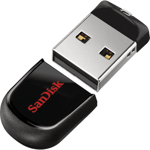 USB флешка SanDisk Cruzer Fit (8Gb) Black фото 