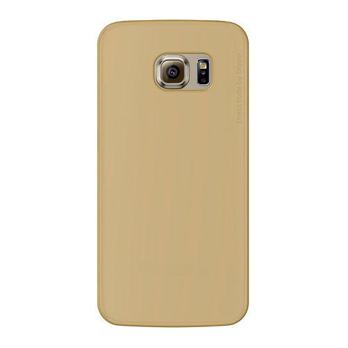 

Накладка пластиковая Deppa Sky Case Samsung Galaxy S6 0.4mm Gold