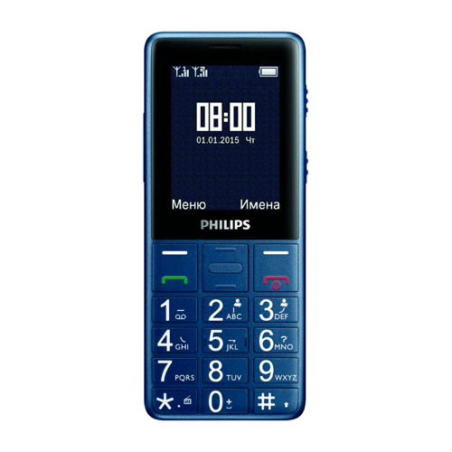 Телефон Philips E311 Navi Blue фото 