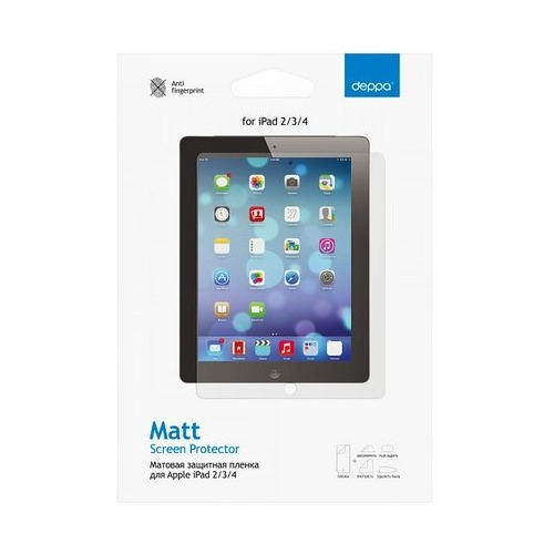 Защитная пленка Deppa Apple iPad 2/3/4 матовая фото 