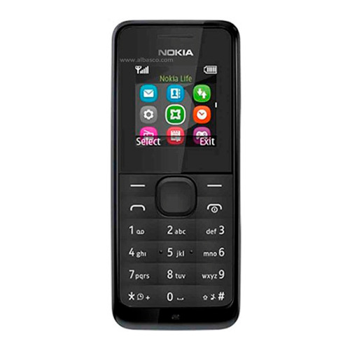 Телефон Nokia 105 Dual sim, Black фото 