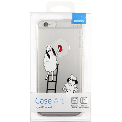 Накладка пластиковая Deppa Art Case iPhone 5/5S Будни Петра Тряпка фото 