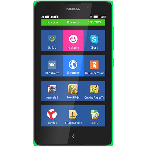 Телефон Nokia 1030 XL Dual sim Bright Green фото 