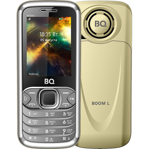 

Телефон BQ BQM-2427 BOOM L Gold
