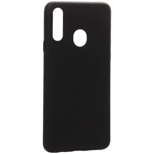Накладка силиконовая BoraSCO Microfiber Case Samsung Galaxy M11/A11 Black фото 
