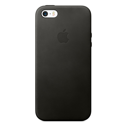 Накладка кожаная Apple MMHH2ZM/A iPhone 5/5S/SE Black фото 