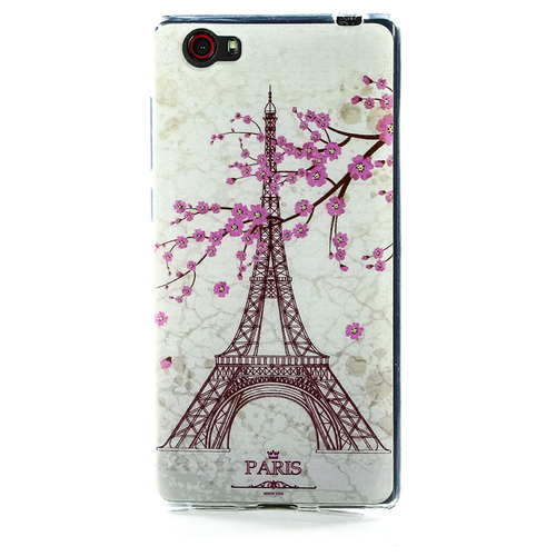 

Накладка силиконовая Goodcase Senseit A109 Paris и Сакура
