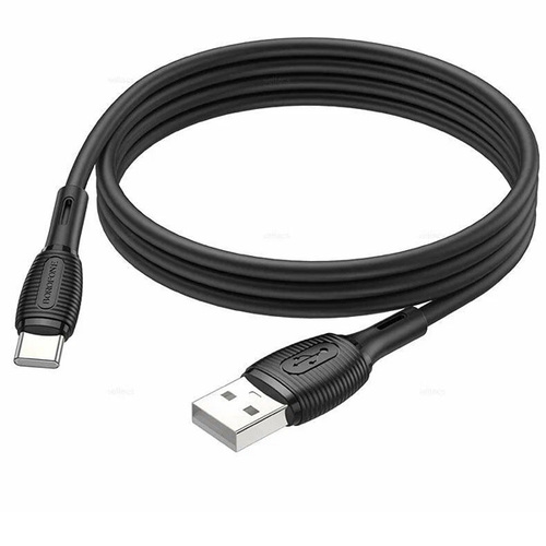 USB кабель Borofone BX86 USB-A - Type-C Black фото 