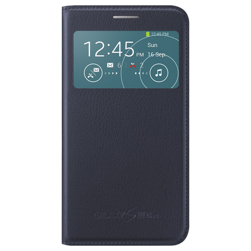Чехол-книжка Samsung S View Cover Galaxy S3 (EF-CI930BLEGRU) Blue фото 