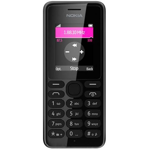 Телефон Nokia 108 Dual sim Black фото 